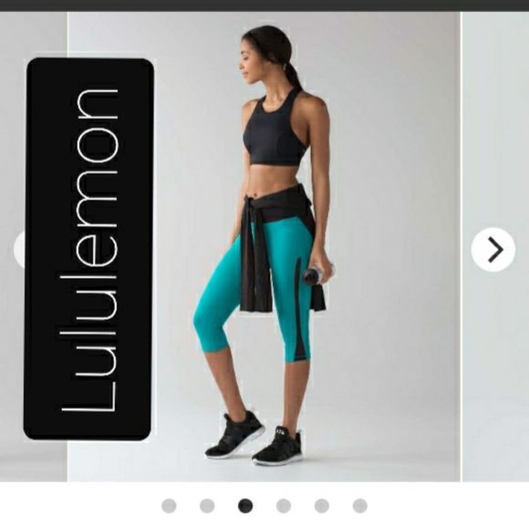 Nwot Lululemon Smooth Stride Crop 